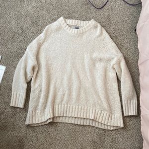 Aerie Oversized Cream Sweater